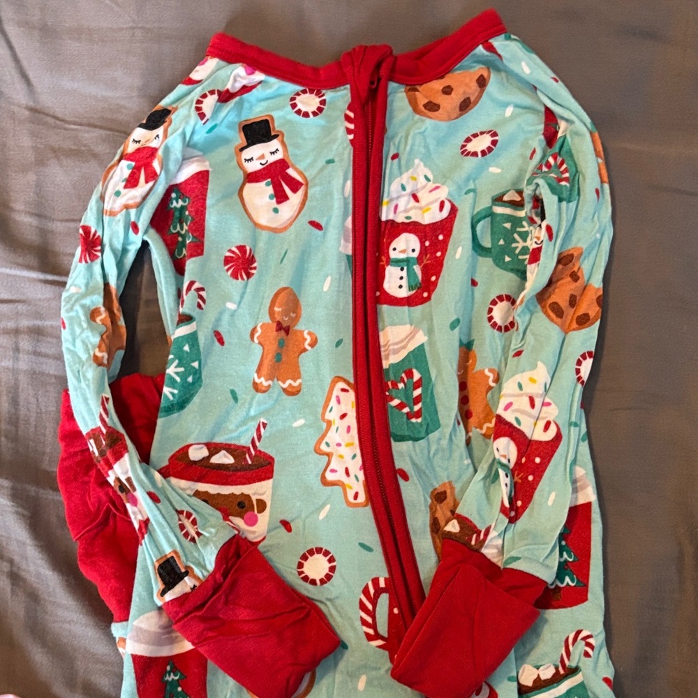 Little Sleepies 12-18 month Holiday Zippy